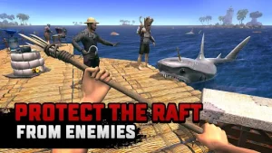 Mod Gila: Unduh Raft Survival: Multiplayer APK 2024 1